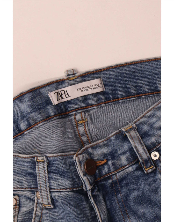 Zara Jean court pour homme Large W32 L24 Bleu