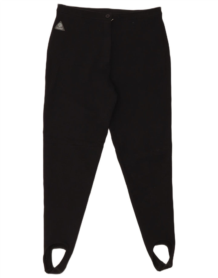 COLMAR Pantalon décontracté taille haute pour femme IT 48 XL W30 L29 Noir
