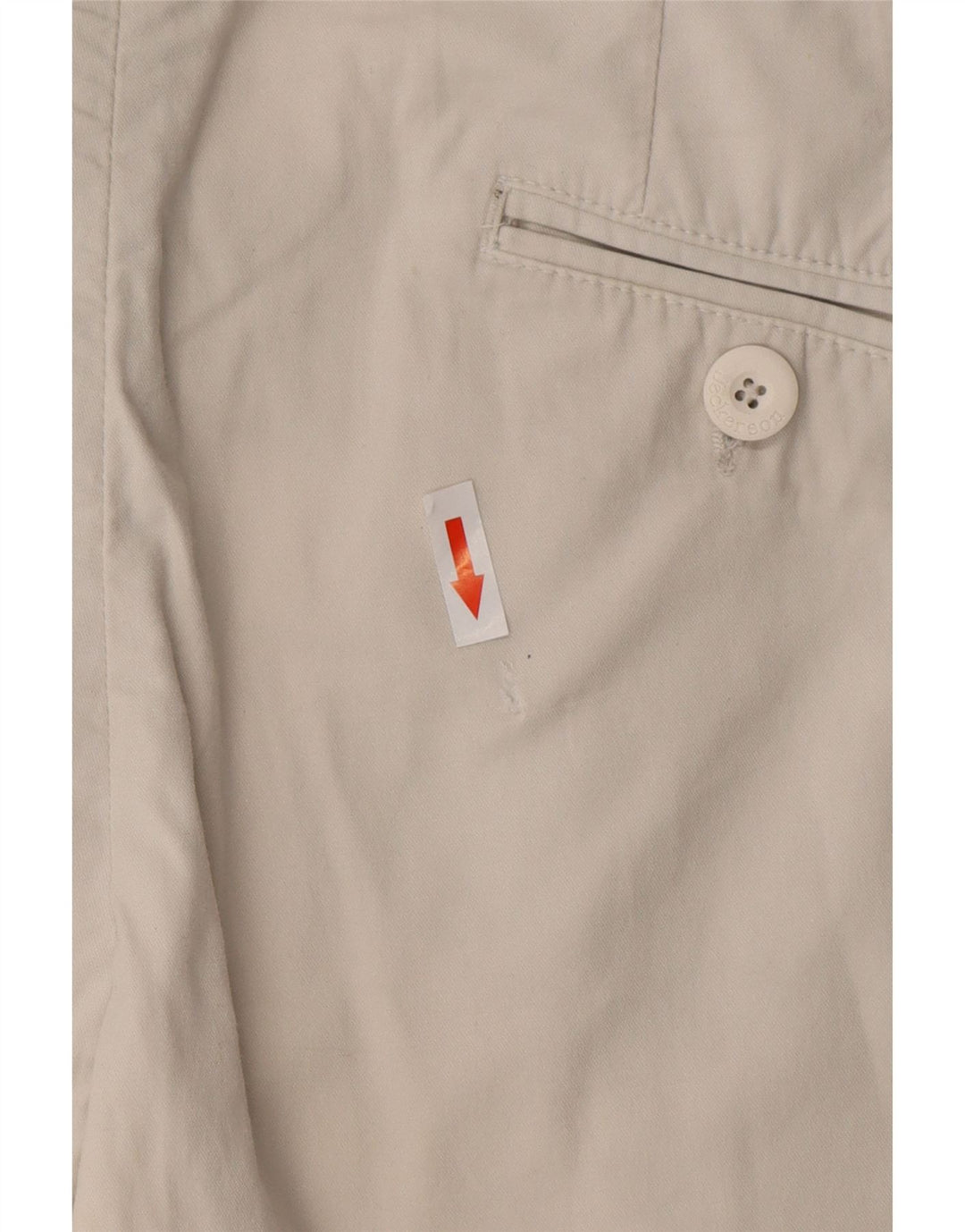 Jeckerson Short Chino Femme W31 Coton Beige Moyen