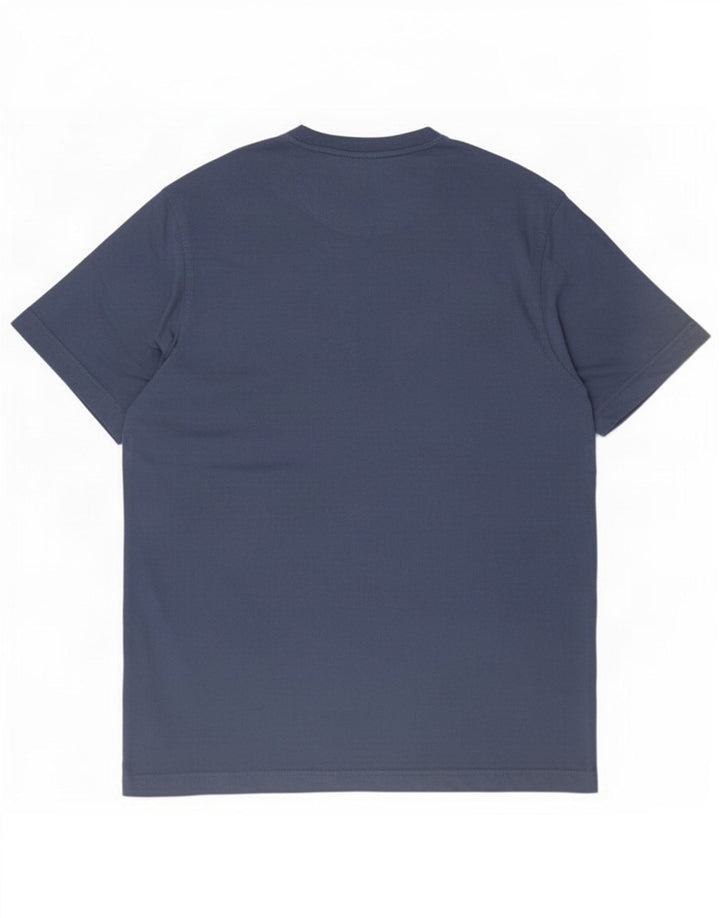 Wrangler T-Shirt Homme Bleu Moyen Coton