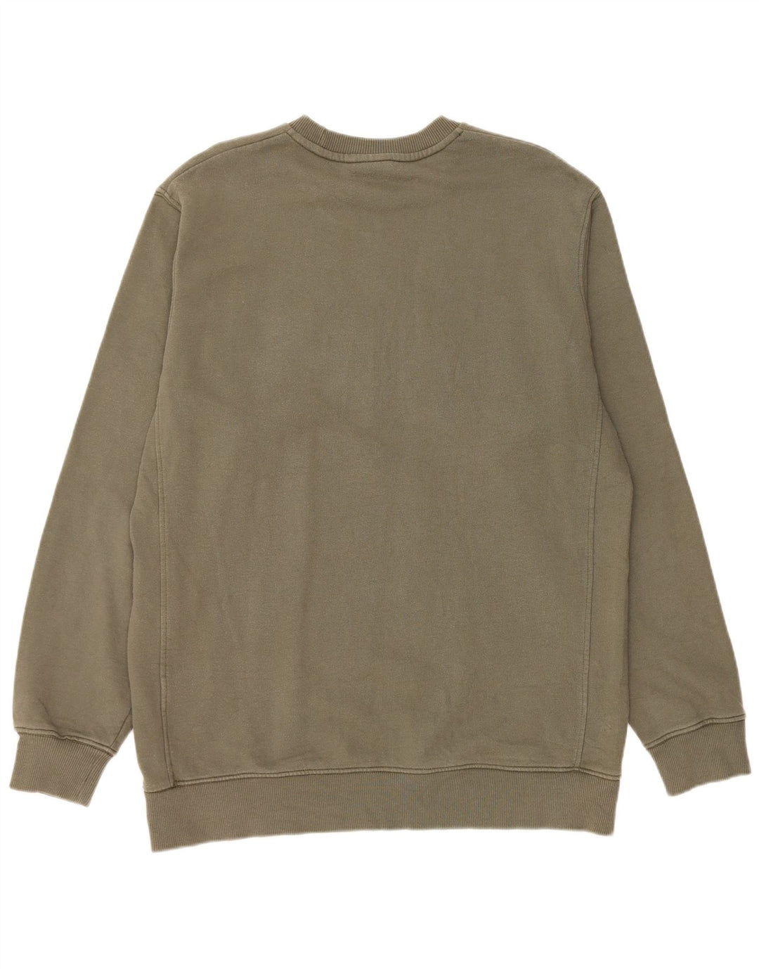 Lee Sweat-Shirt Graphique Homme Kaki Moyen Coton