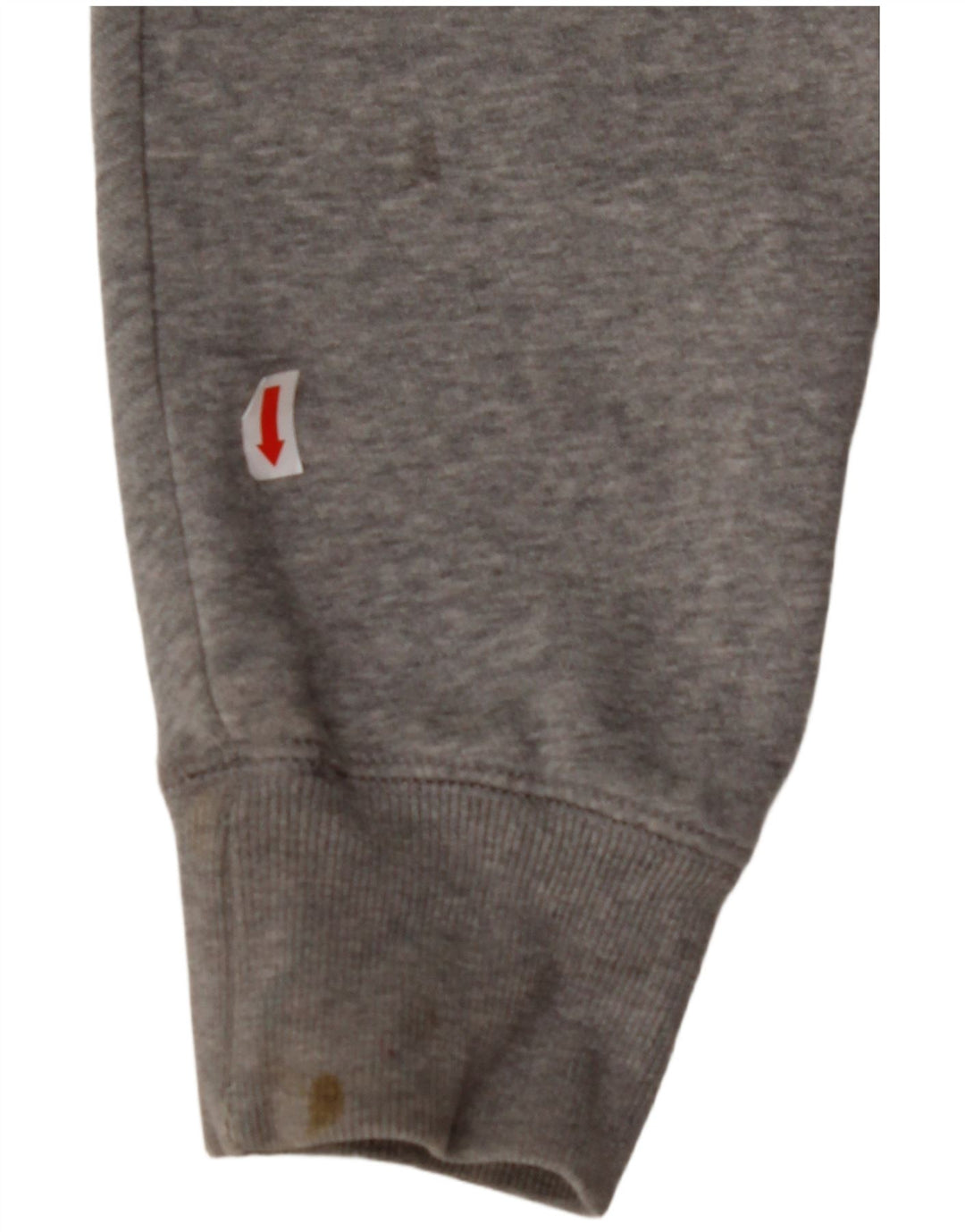 JACK WILLS Mens Graphic Hoodie Jumper Small Grey Cotton