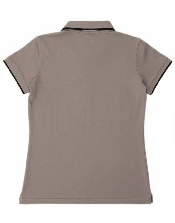 Fred Perry Polo Femme UK 14 Large Gris