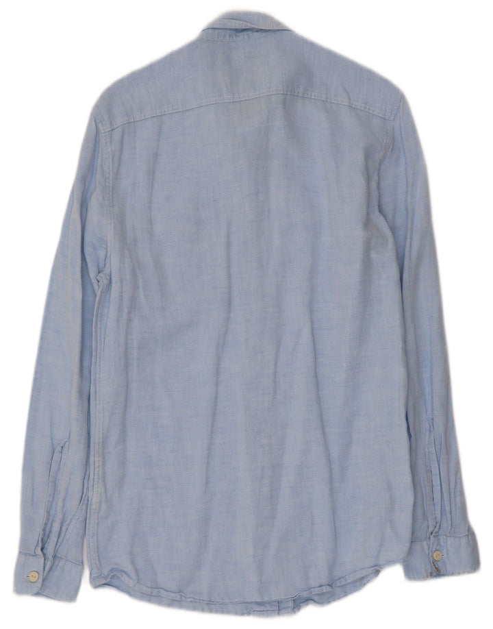 Jack Wills Chemise Homme Petit Bleu Lin