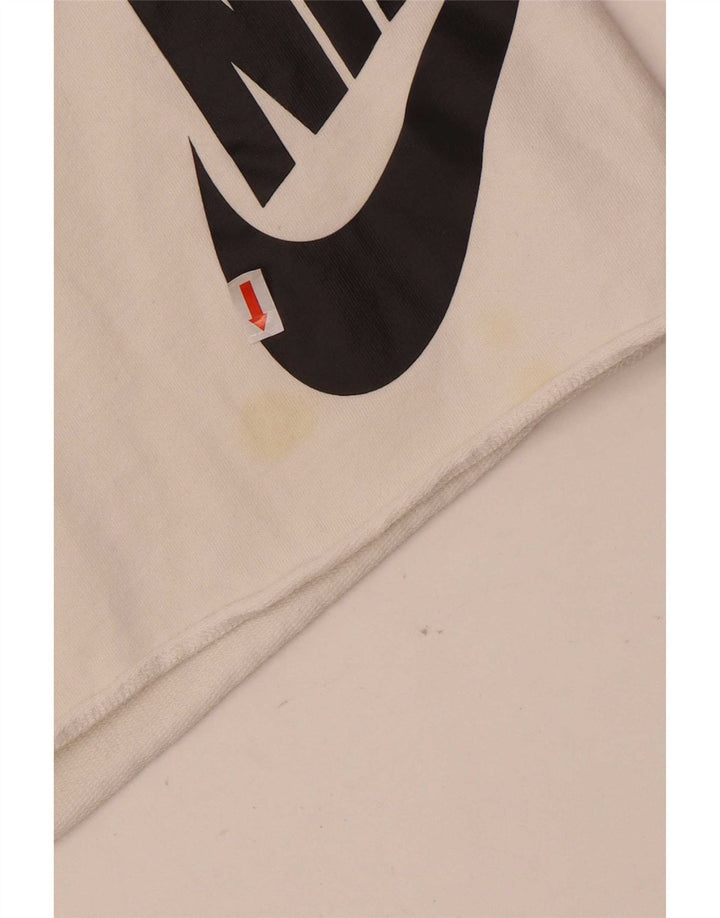 Nike Short de sport graphique pour homme XL en coton blanc