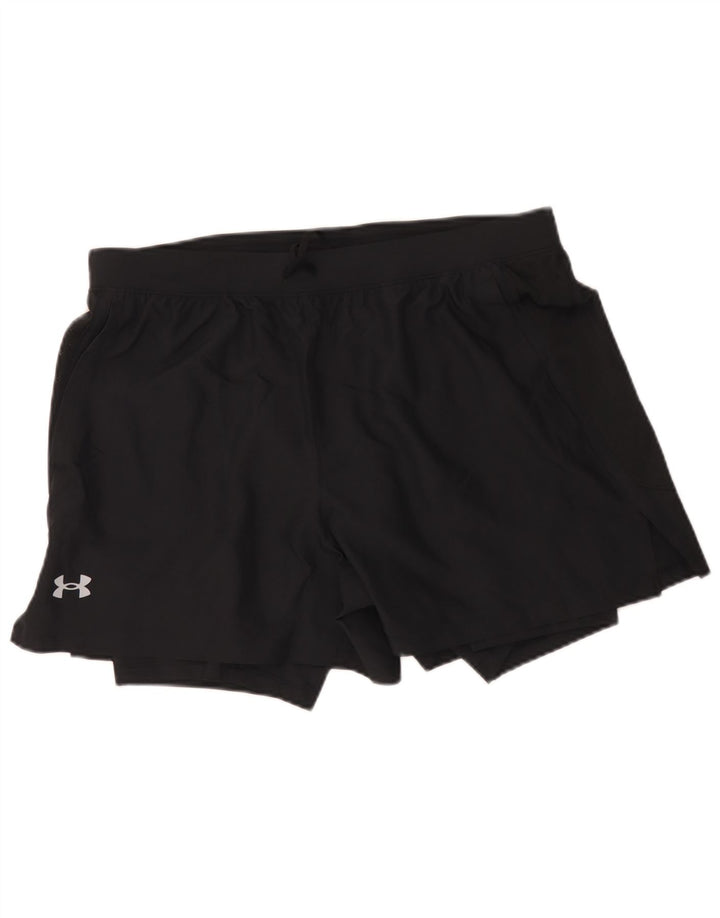 Under Armour Short de Sport Homme XL Noir Polyester