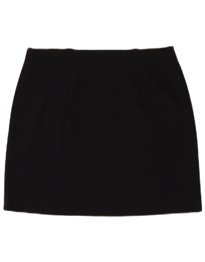 Marks & Spencer Mini-jupe femme UK 14 Large W32 Viscose noire