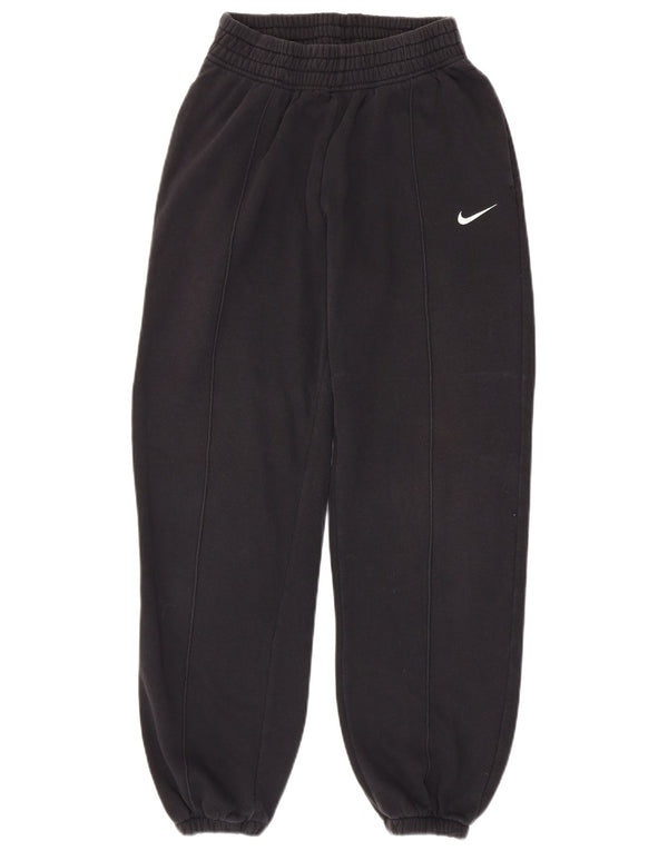 Nike Pantalon de survêtement pour femme Joggers UK 6 XS Noir Coton