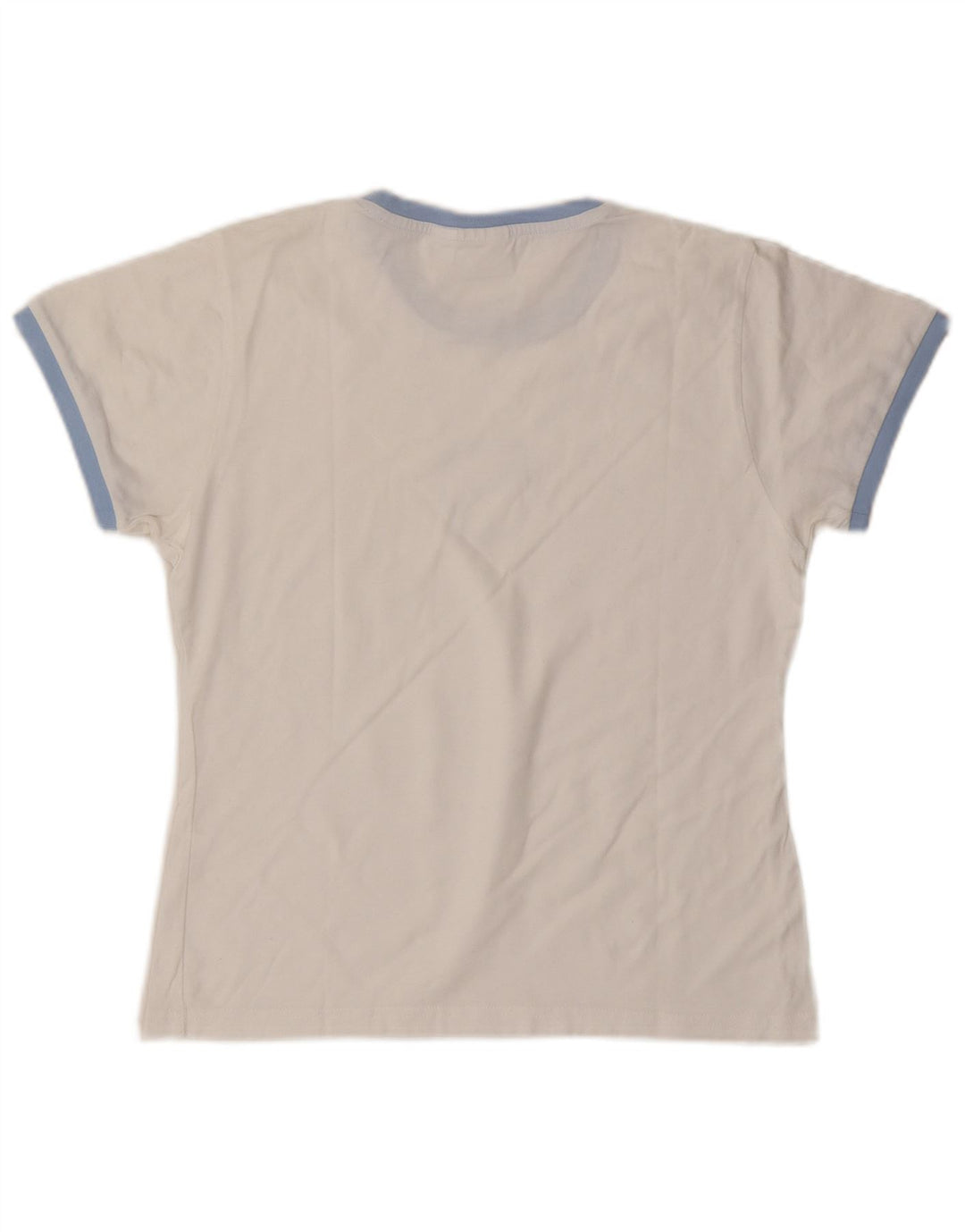 Puma T-shirt graphique pour femme UK 14 Blanc moyen