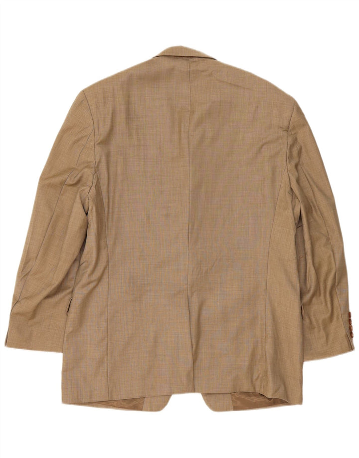 Ralph Lauren Veste blazer à 2 boutons pour homme UK 42 Grande laine beige