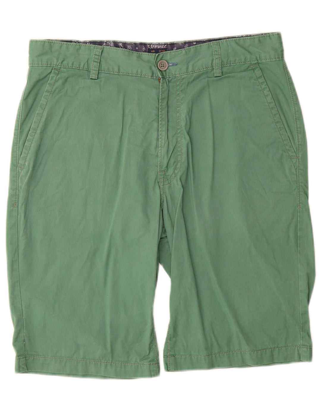 Lee Short Chino Homme W31 Coton Vert Moyen