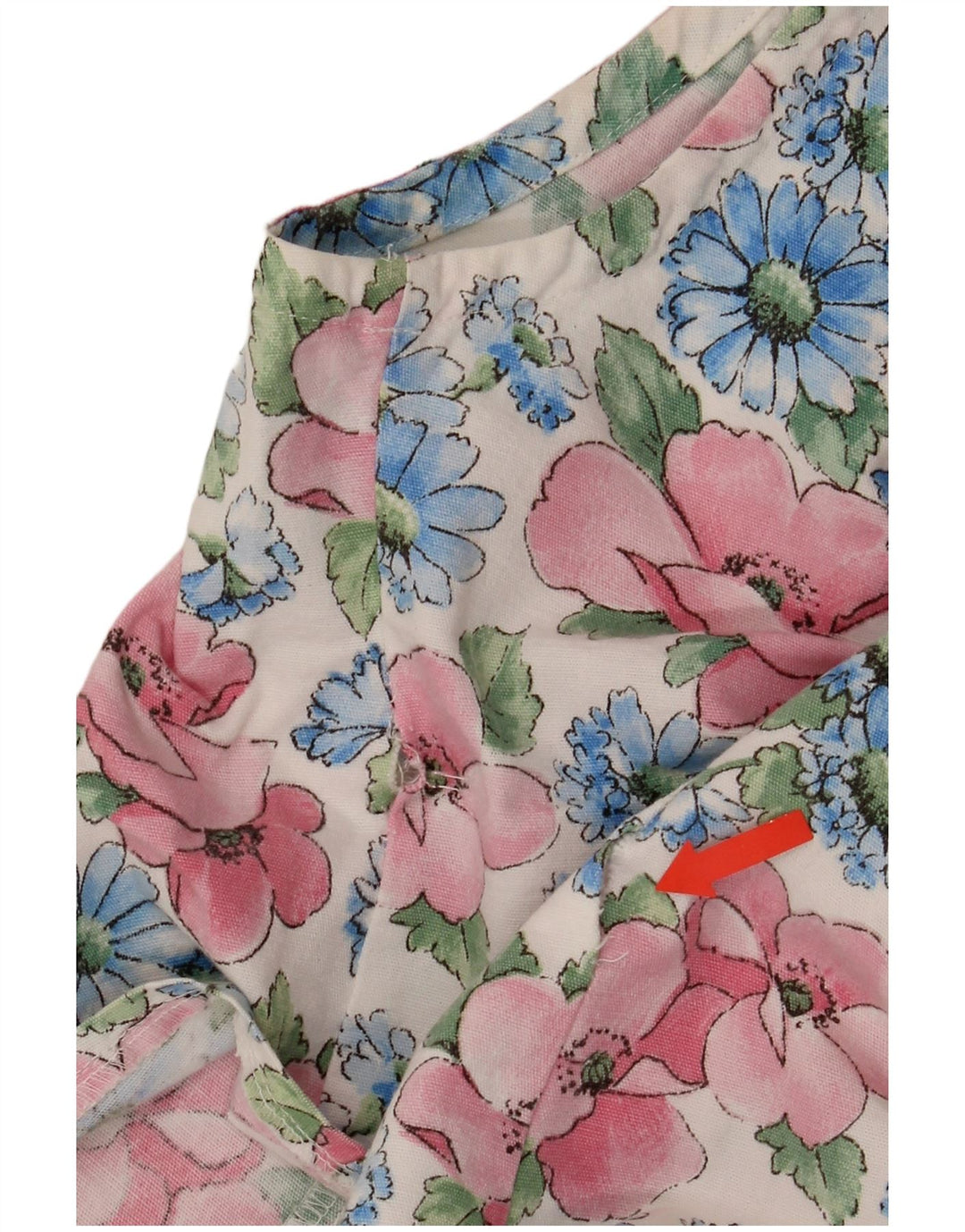 gilet femme vintage UK 14 Moyen Multicolore Floral