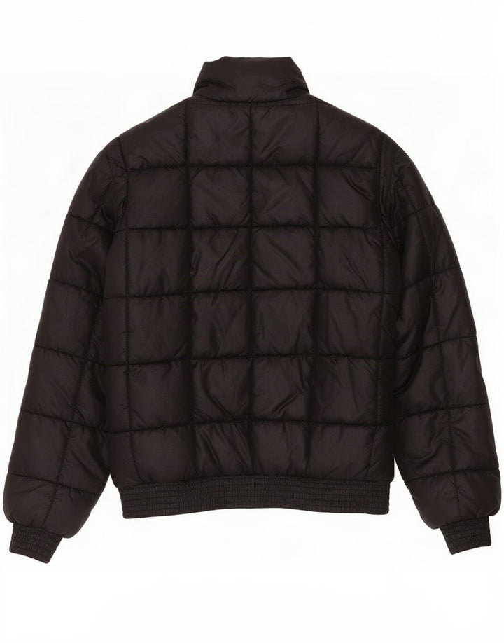 Puma Veste rembourrée pour femme UK 14 Medium Noir Nylon