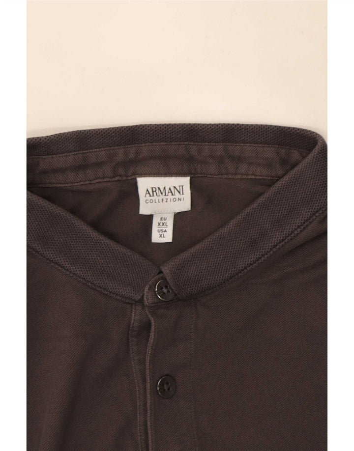 Armani Polo Homme XL Gris Coton