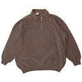 Walbusch Studio Pitti Pull à col polo pour homme Gris 2XL Laine vierge