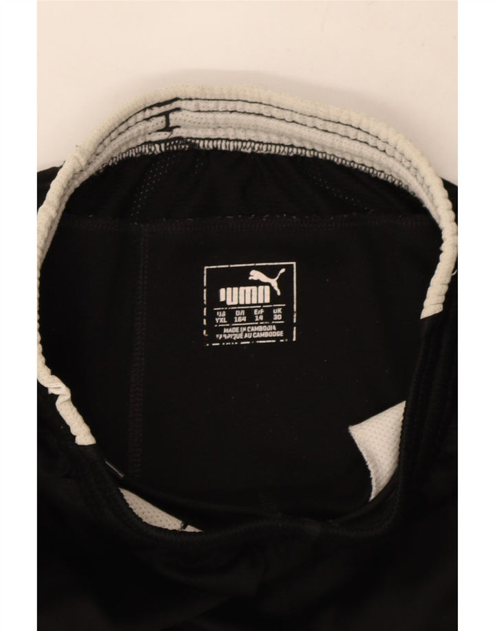 Puma Short de sport garçon 13-14 ans XL Noir Polyester