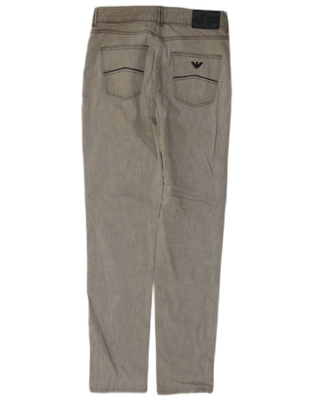 Armani Femme Jean Slim W28 L29 Gris Coton
