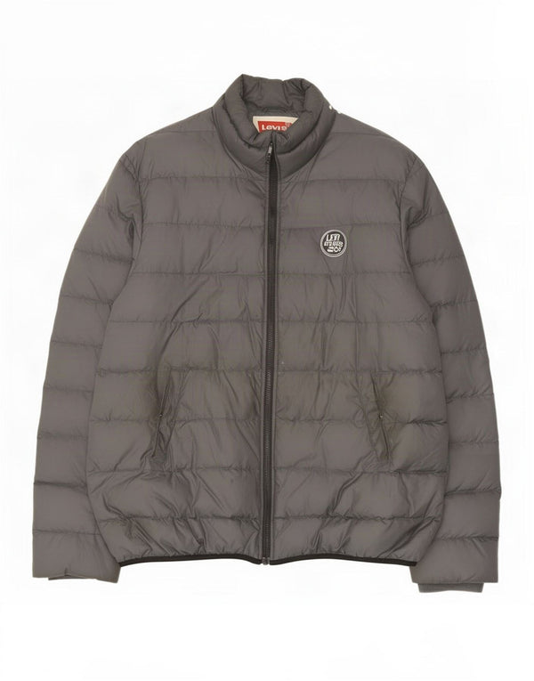 Levi's Veste matelassée homme UK 44 2XL Gris Polyamide