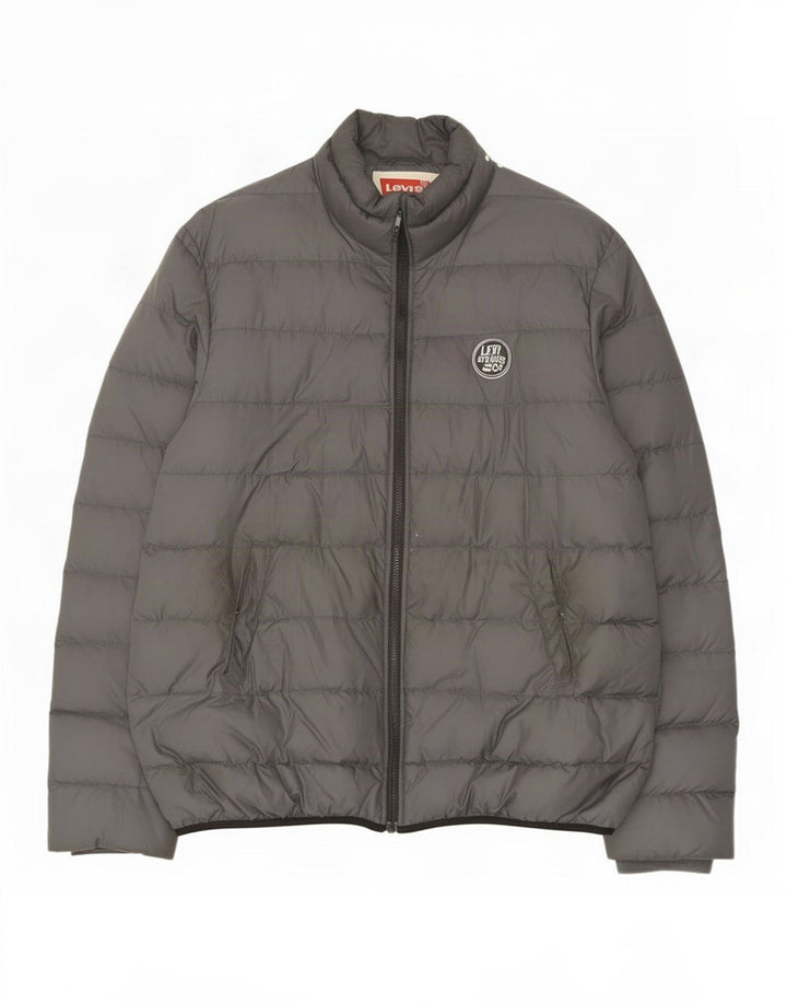 Levi's Veste matelassée homme UK 44 2XL Gris Polyamide