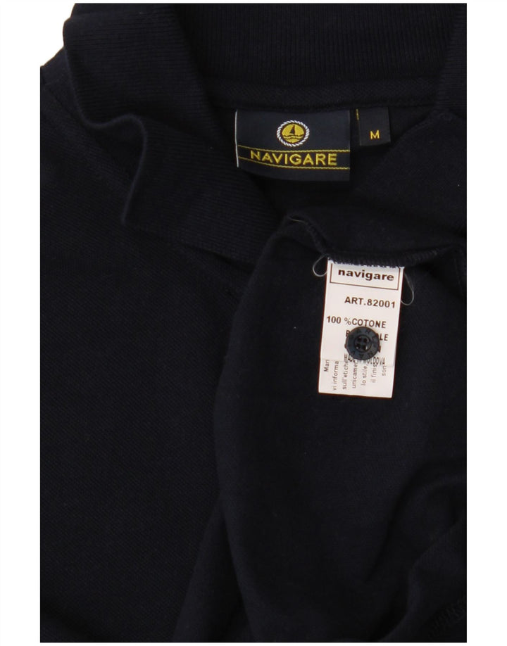 Polo Homme Navigare Coton Bleu Marine Moyen