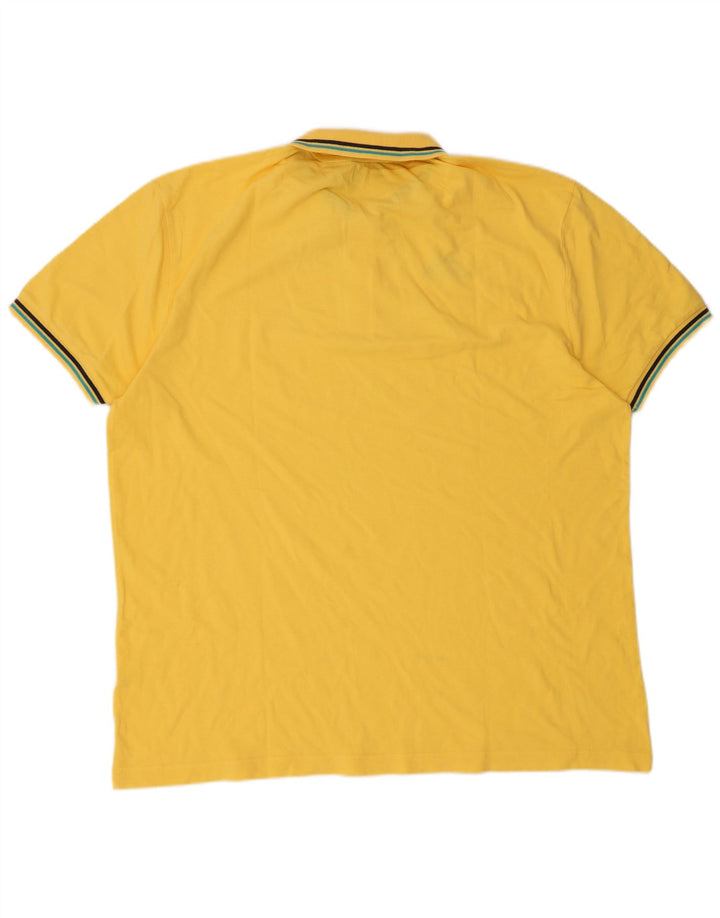 Kappa Polo Homme 3XL Jaune