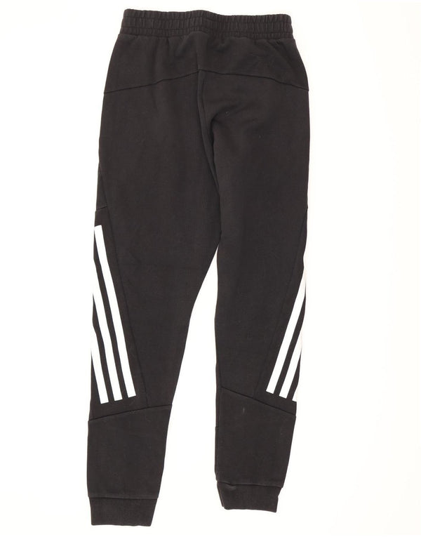 Adidas Pantalon de survêtement pour homme en coton noir Taille S