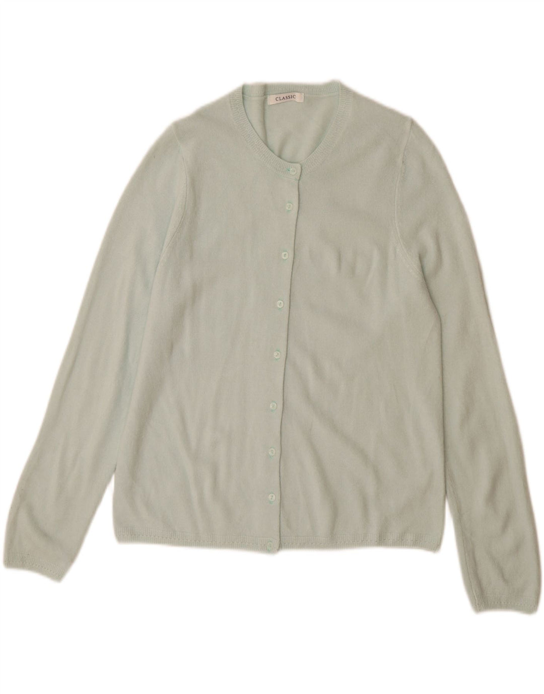 Marks & Spencer Pull cardigan classique pour femme UK 14 Turquoise moyen