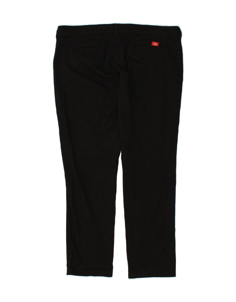 DICKIES Womens Skinny Chino Trousers US 18 2XL W41 L31  Black Cotton Vintage Dickies and Second-Hand Dickies from Messina Hembry 