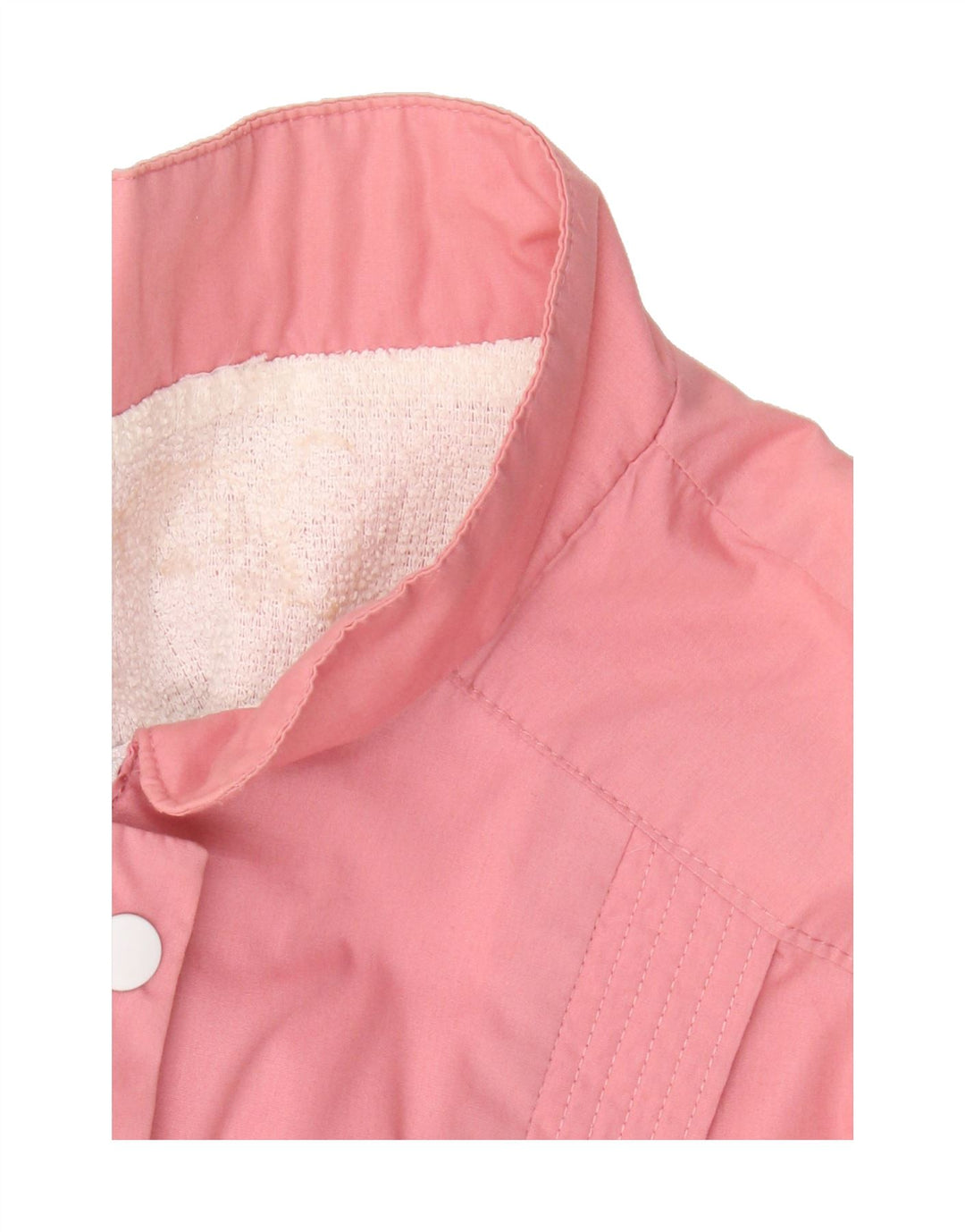 VINTAGE Womens Bomber Jacket UK 20 2XL Pink Polyester Vintage Vintage and Second-Hand Vintage from Messina Hembry 