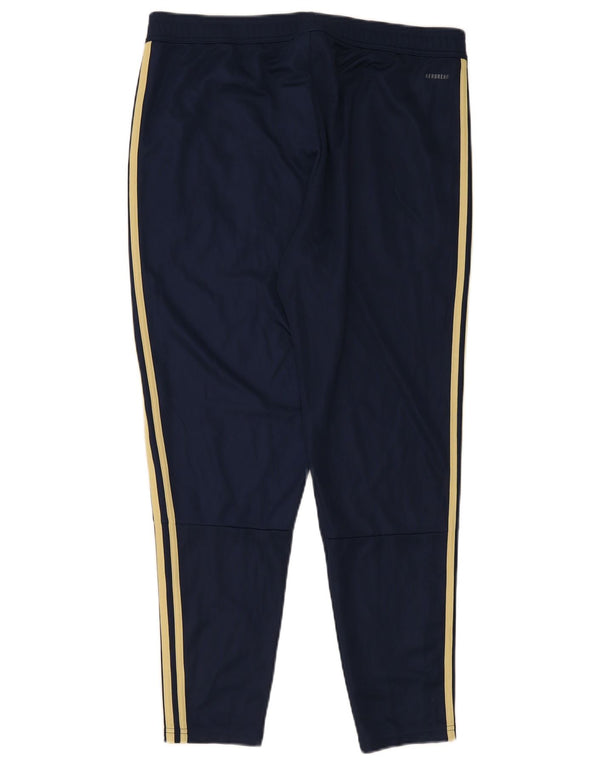 Adidas Pantalon de survêtement pour homme XL Bleu marine Polyester