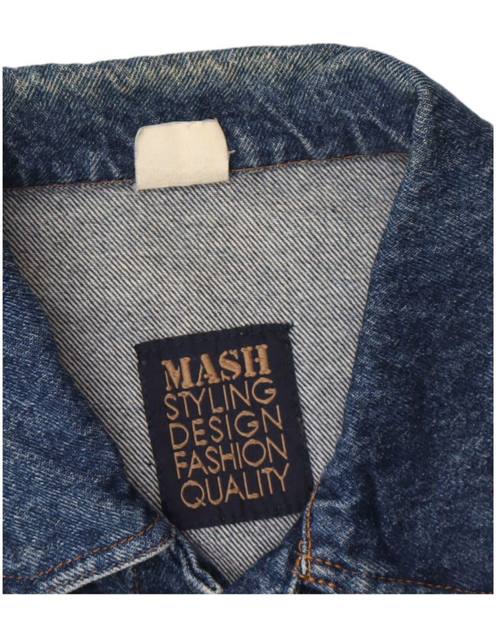 MASH Veste en Jean Homme Grand Bleu