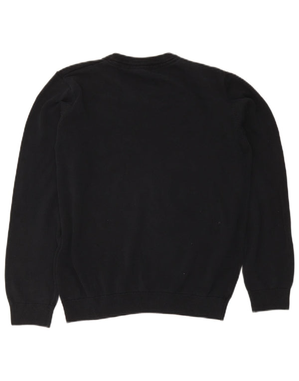 Marks & Spencer Pull col V garçon 14-15 ans Bleu Marine Coton