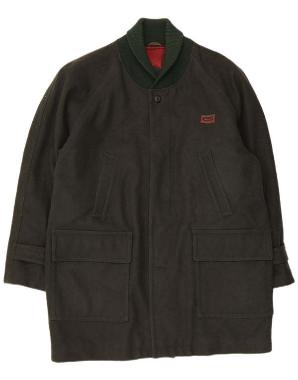 Paul & Shark Mens Yachting Overcoat UK 42 XL Green