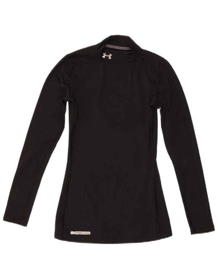 Under Armour Cold Gear Top Manches Longues UK 4 XS Noir Polyester