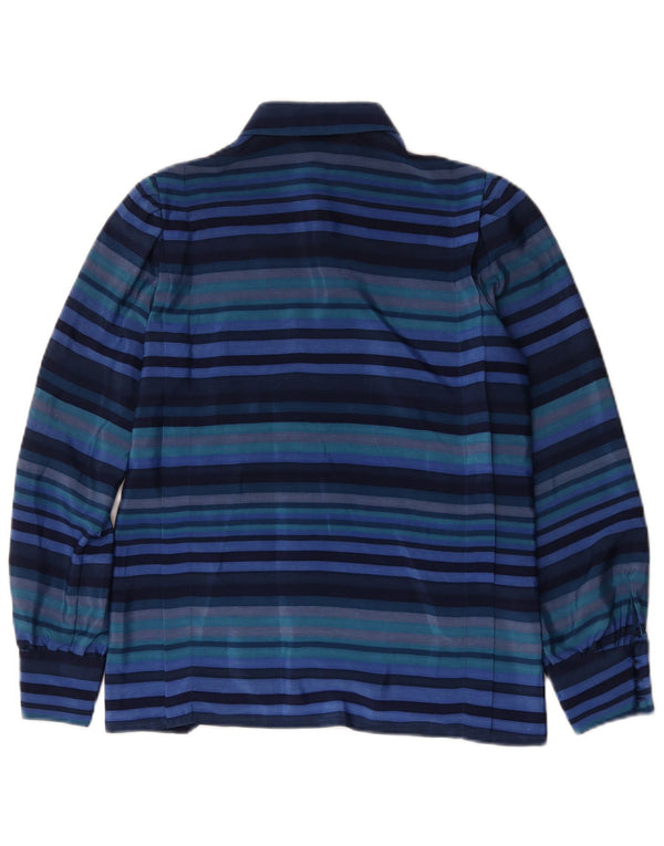 Your Sixth Sense Chemisier Femme EU 38 Bleu Moyen Rayé Polyester