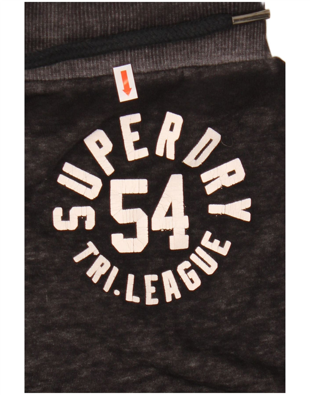 Superdry Femme Mini-jupe graphique Medium W30 Coton moucheté noir
