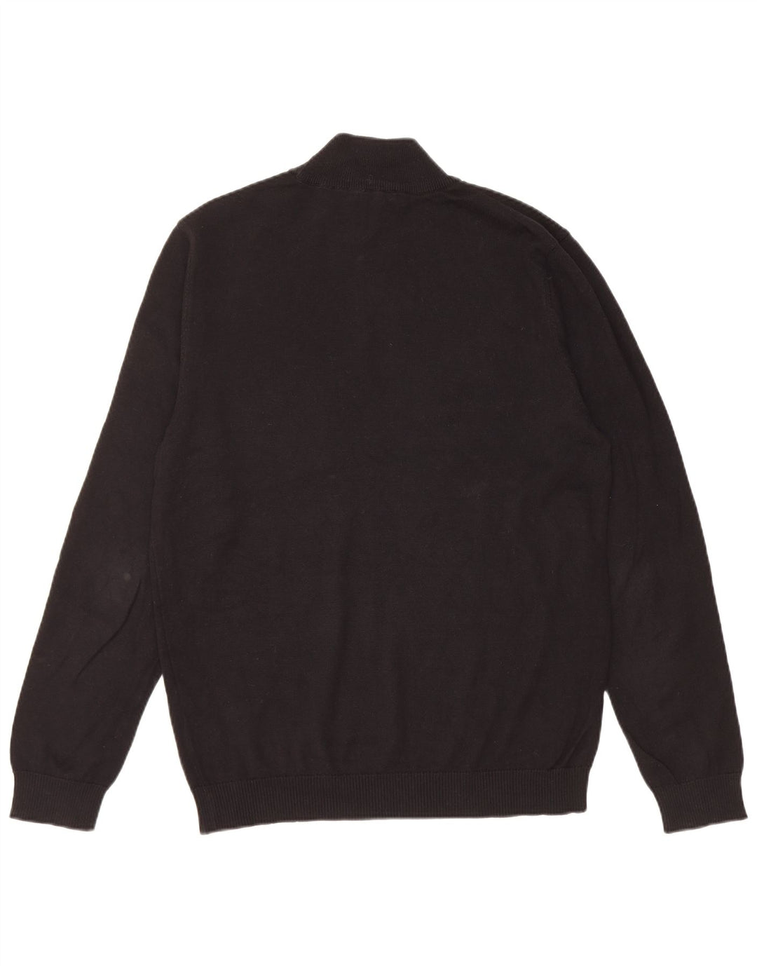 PIERRE CARDIN Pull col roulé homme grand coton noir