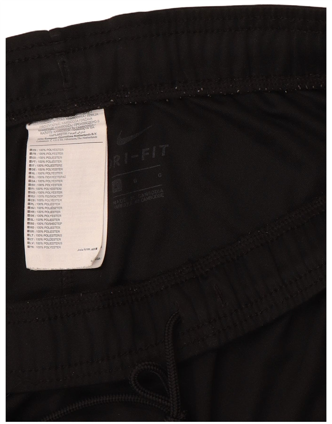 Adidas Short de sport Dri Fit pour homme, grand, noir, polyester