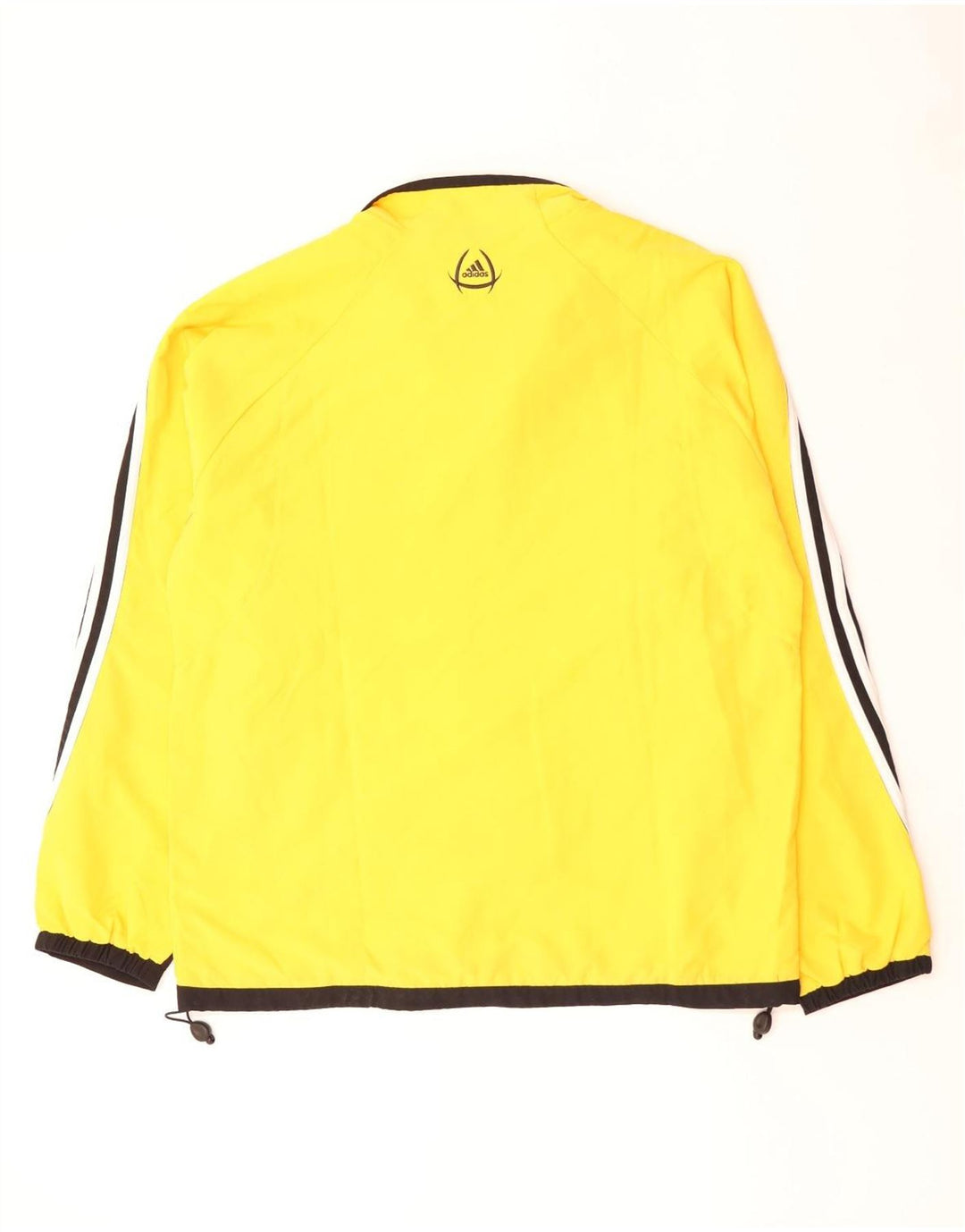 ADIDAS Veste de survêtement pour homme UK 42/44 Large Jaune Colourblock