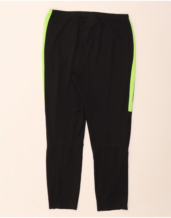 NIKE Pantalon de survêtement Dri Fit pour hommes Large Noir Colorblock Polyester