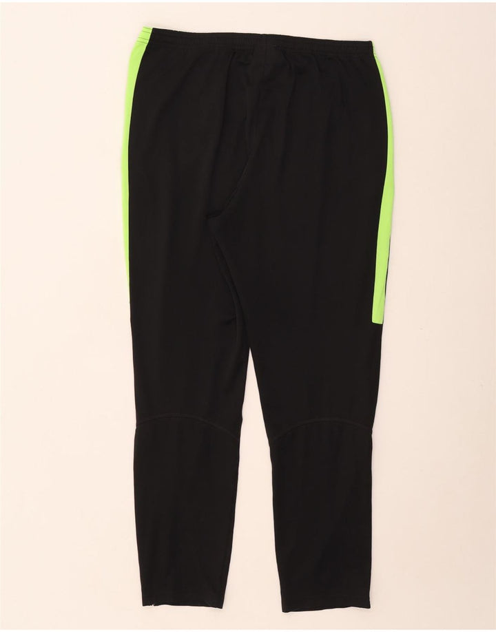 NIKE Pantalon de survêtement Dri Fit pour hommes Large Noir Colorblock Polyester
