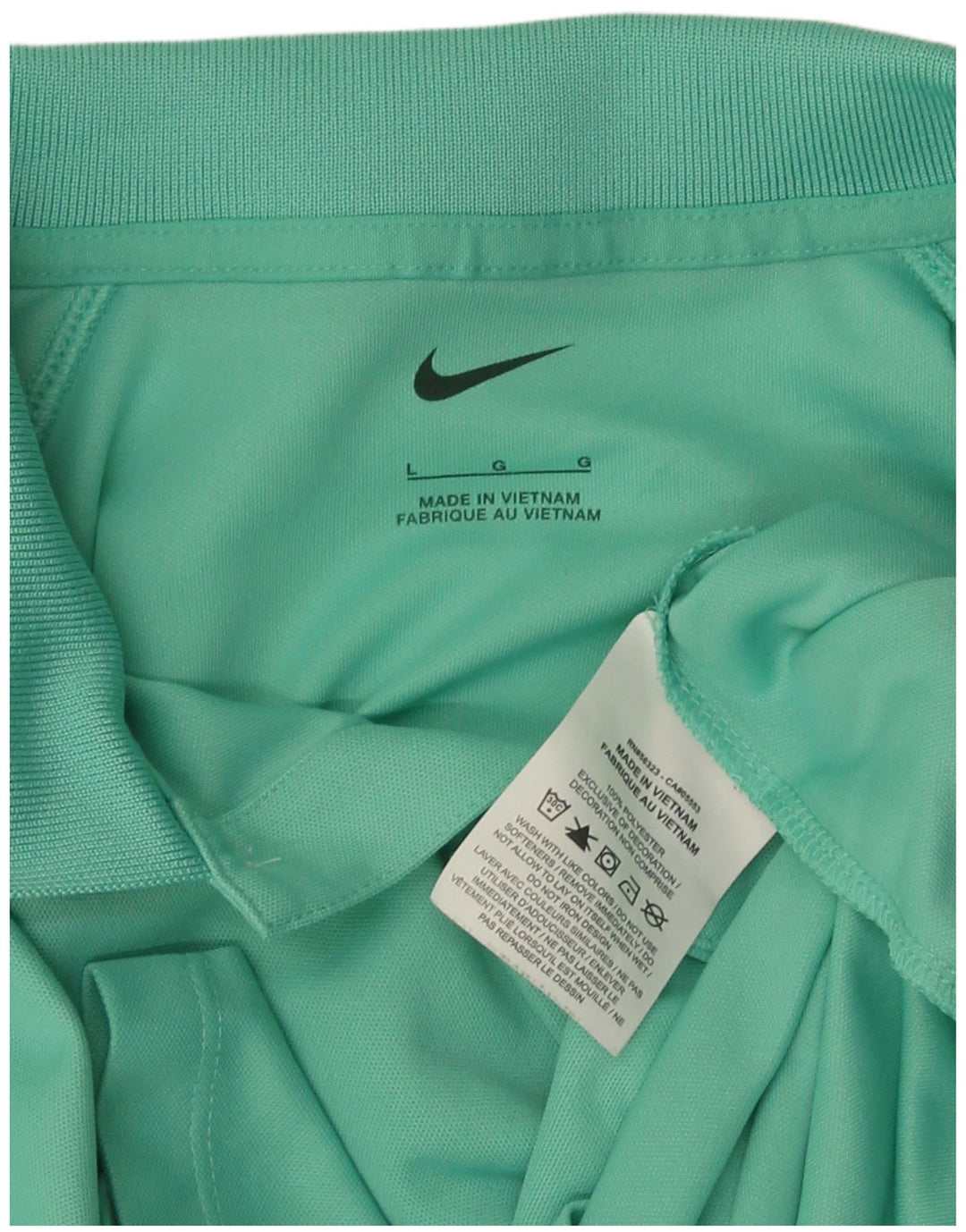 Nike Polo Homme Grand Vert Polyester