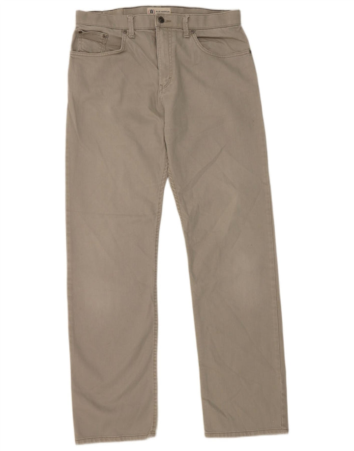 Marks & Spencer Jean droit bleu Harbor homme W34 L33 coton gris