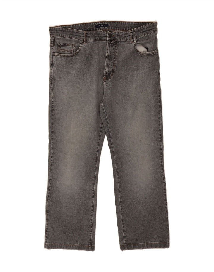GANT Mens Straight Jeans W40 L27 Grey Cotton Vintage Gant and Second-Hand Gant from Messina Hembry 