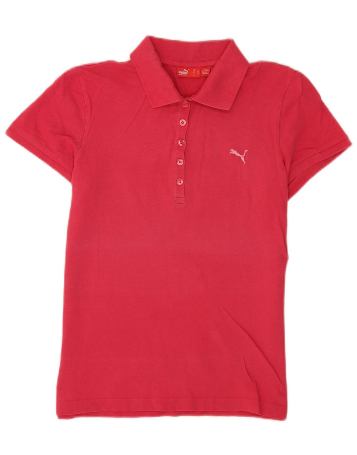 Puma Polo Femme UK 14 Rose Moyen