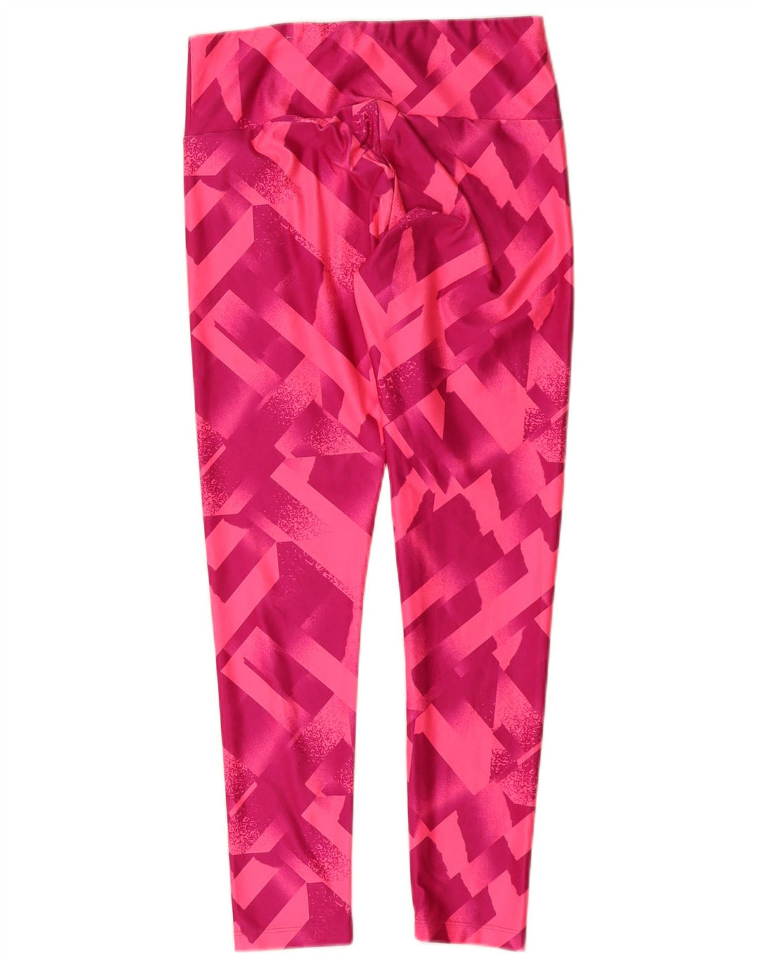 Puma Leggings Femme UK 42 Rose Moyen Géométrique