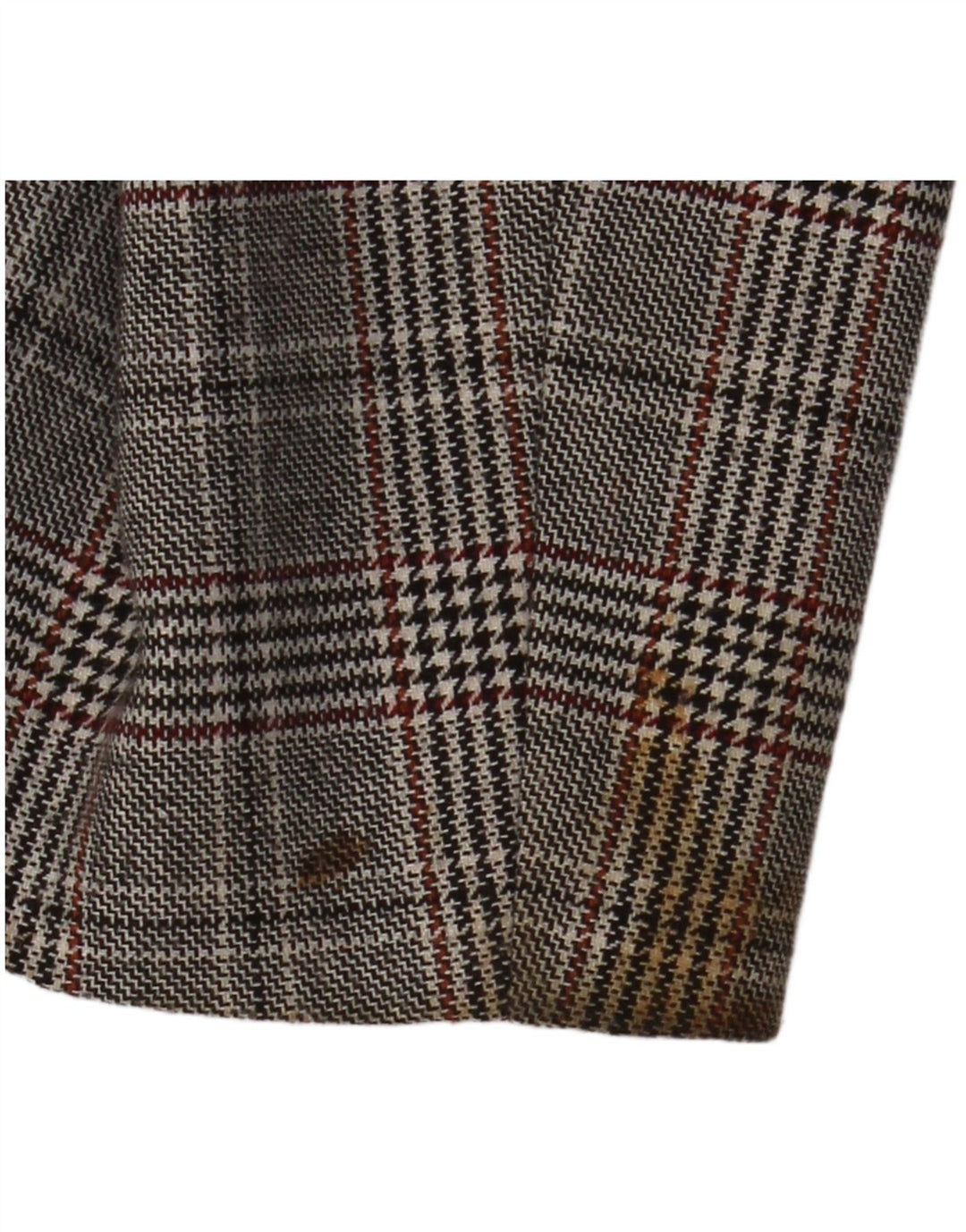 JIGSAW Veste blazer double boutonnage pour femme UK 14 Grand pied-de-poule gris