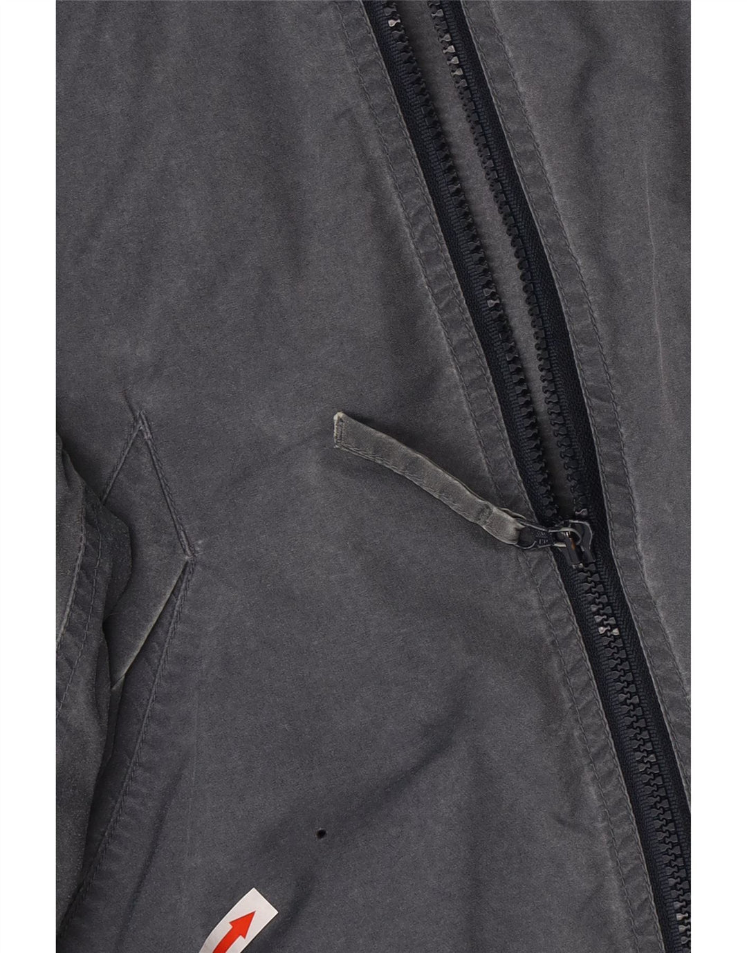 Think Pink Veste coupe-vent à capuche pour hommes UK 48 4XL Gris Polyester