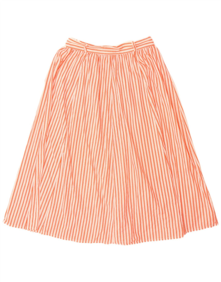 Jupe midi femme Cartoon EU 40 Medium W28 Orange rayé