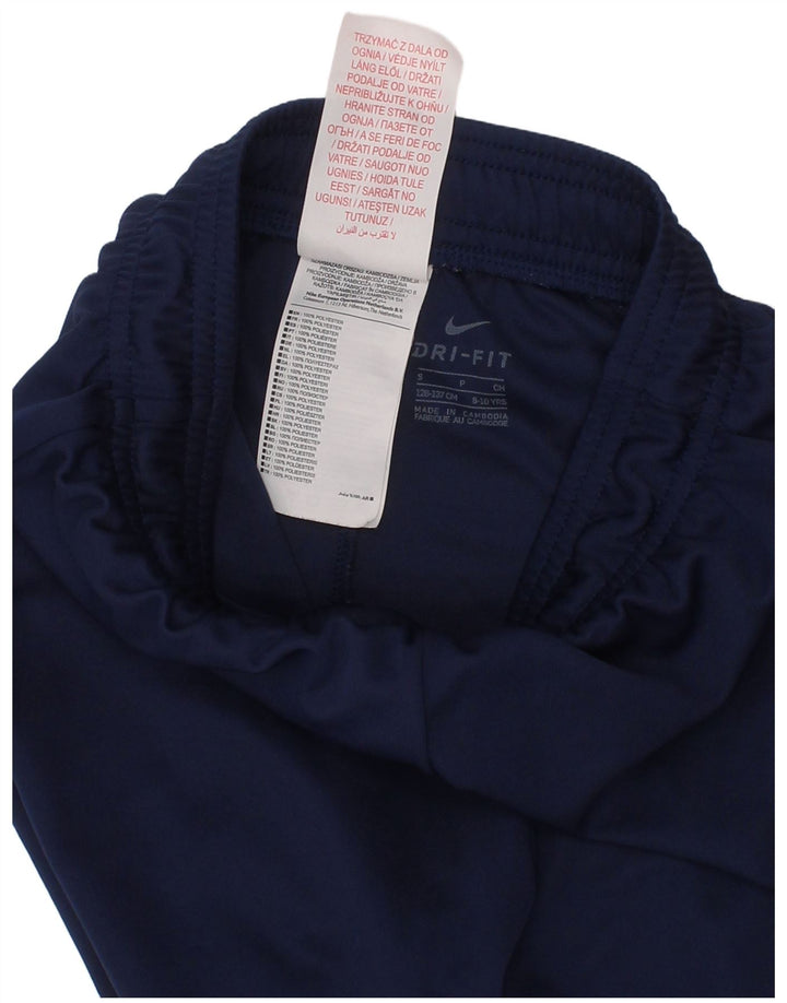 Short de sport Nike garçon 8-9 ans petit bleu marine polyester
